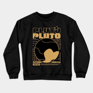 Dwarf Planet Pluto Crewneck Sweatshirt